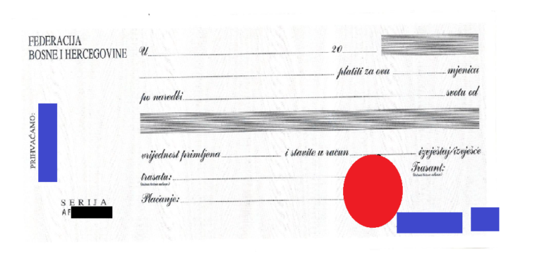 Izmjena Pravilnika o obrascu mjenice i naknadi za posredovanje