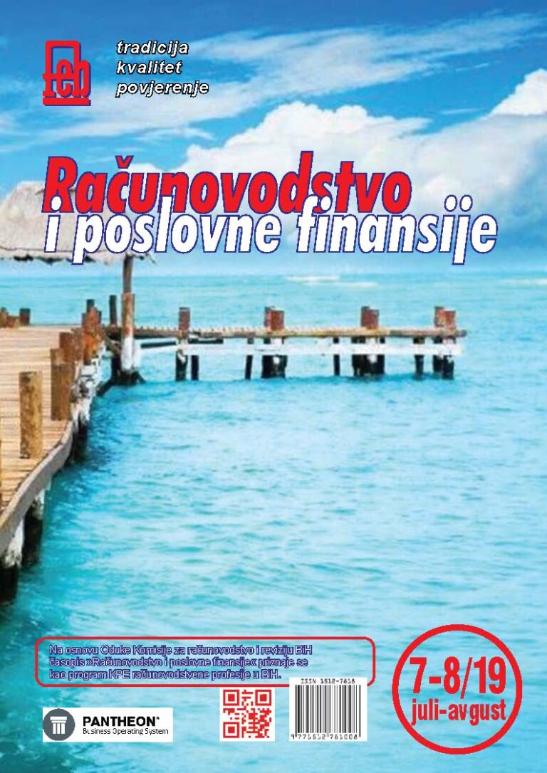 Časopis Juli/Avgust 2019