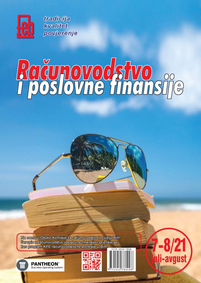 Časopis Juli-Avgust 2021