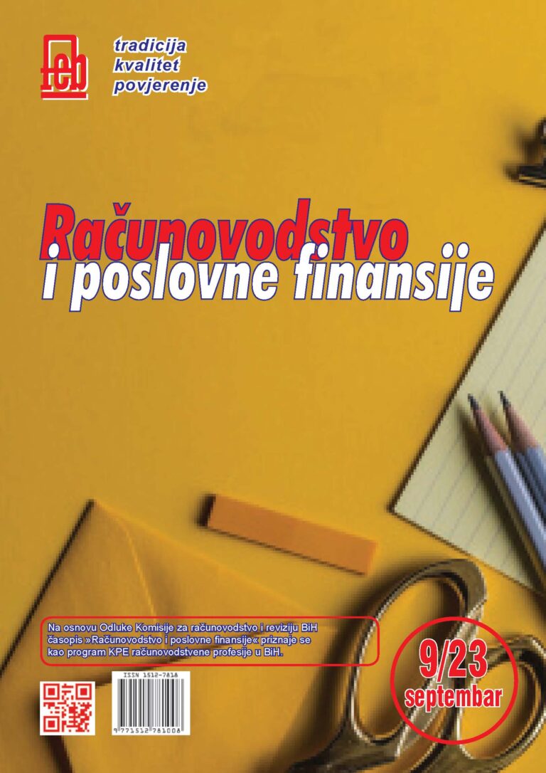 Časopis Septembar 2023